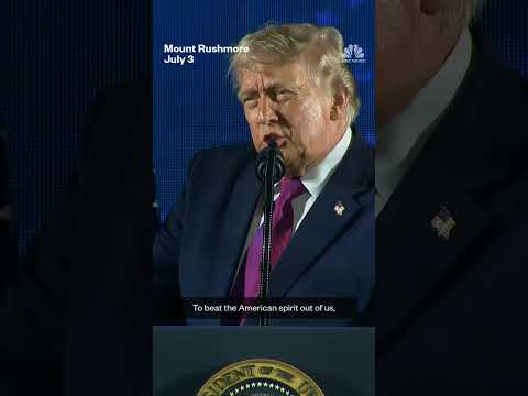 Trump invokes America's identity and culture in Mount Rushmore speech