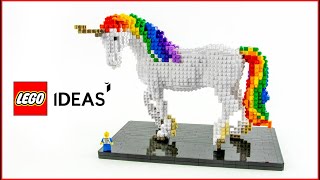 Lego Ideas Project Fabulous Magical Unicorn Encounter - By SteinHDan - Speed Build Brick Builder by Brick Builder