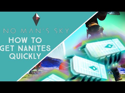 How to make an infinite nanites farm quickly in no mans sky