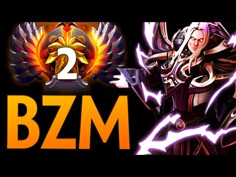 TOP 2 EUROPE OG.BZM GRANDMASTER INVOKER vs TUSK MID | Dota 2 Invoker