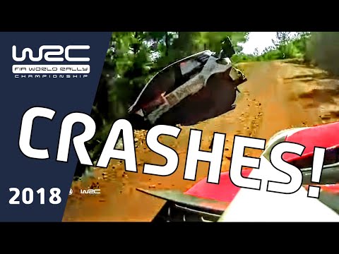 WRC 2018: Accidentes a bordo