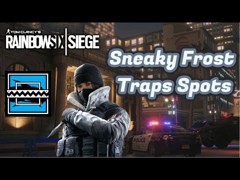 Sneaky Frost Trap Spots on Bank | Rainbow Six Siege