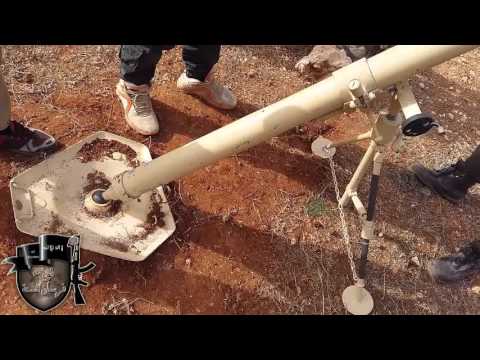 دورة تدريبة لعناصر لواء فرسان السنة للرمي على الهاون في ريف دمشق