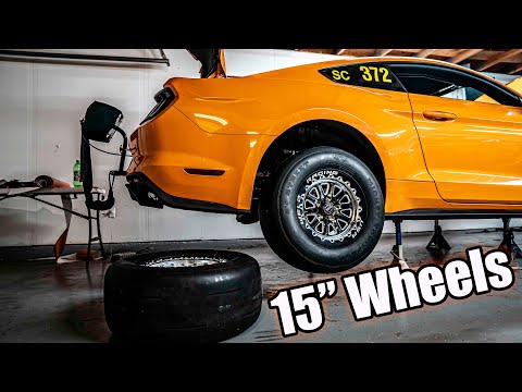 Fitting 15 Inch Wheels on my Mustang GT!