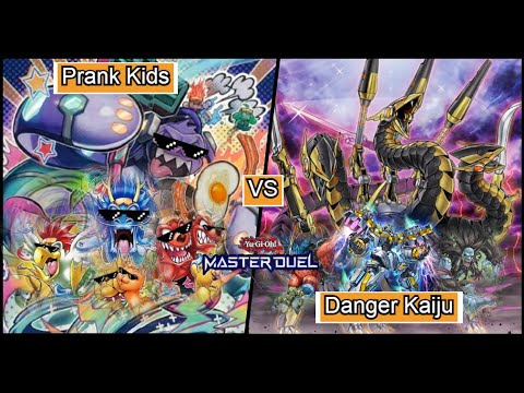 When Your Kaiju Play Beats The OG Kaiju Deck!! Prank Kids vs Danger Kaiju [Yu-Gi-Oh! Master Duel]