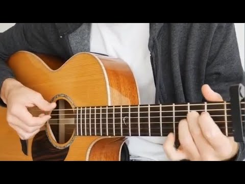 Memories - Maroon5 | Fingerstyle Acoustic Guitar Cover | 1min.guitar