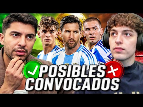 Davoo Xeneize and Gastón Edul put together the list of possible call-ups for the 2026 World Cup