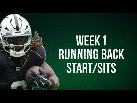 Running Backs Starts/Sits (Every Matchup) Week 1 Fantasy Football 2025