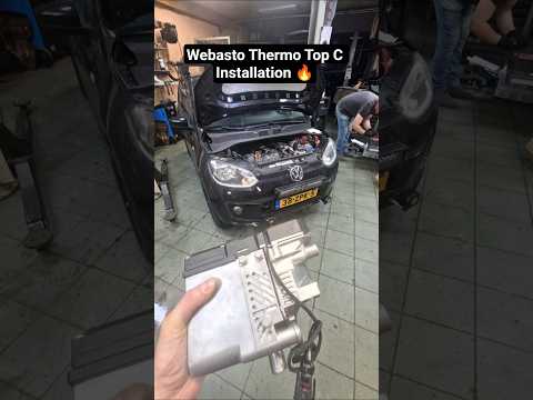 WEBASTO THERMO TOP C INSTALLATION IN A VW UP PART 1