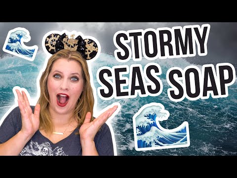 Stormy Seas Cold Process Soap Making and Cutting | Royalty Soaps