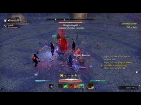 The Elder Scrolls Online: Tanking a Harrowstorm in Western Skyrim