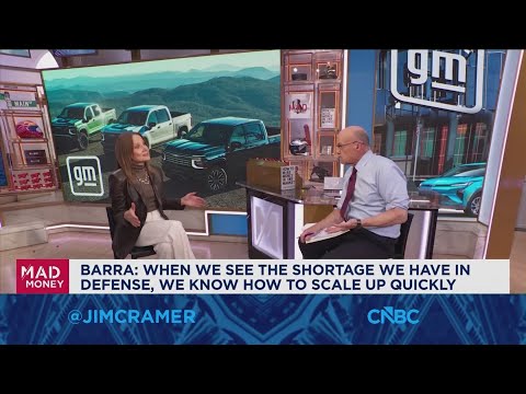GM CEO Mary Barra goes one-on-one with Jim Cramer