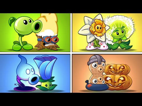 4 Best Pair Team Plants Battlez - Which Team Plant Will Win? - PvZ 2 Battlez