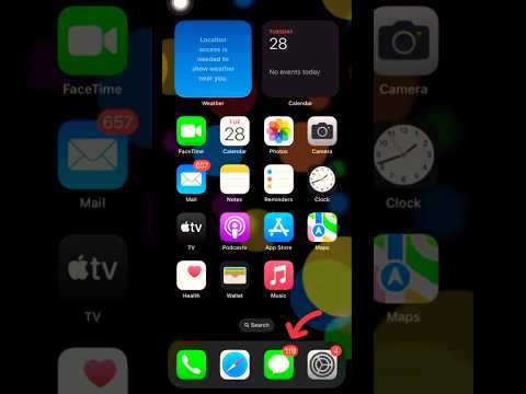 How to Turn Off Message App Badge on iPhone (No More Notification Count!) #smartphone #iphone  #tech