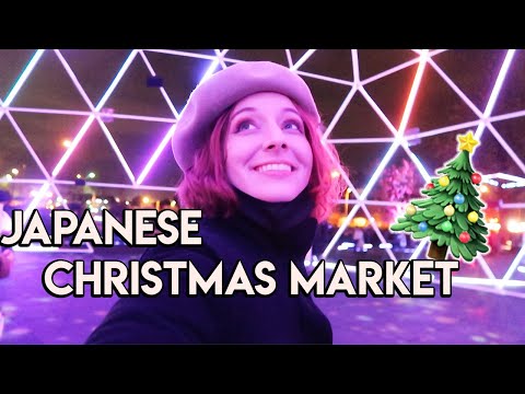 Come with me to a Japanese Christmas Market!? VLOGMAS 2021