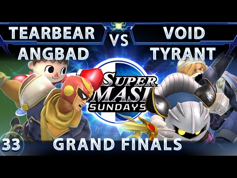 SSS 33 - Tearbear & Angbad (Green) Vs. VoiD & Tyrant (Blue) SSB4 Grand Finals - Sm4sh Wii U