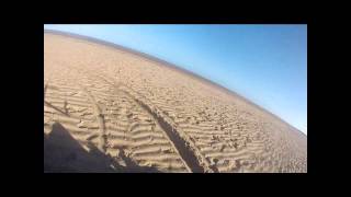 preview picture of video 'kite buggy hunstanton flysurfer'