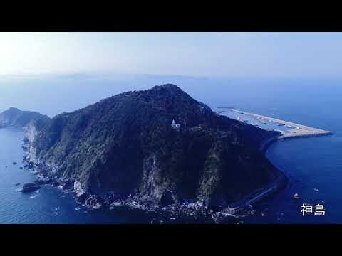 神島【ドローン撮影】(鳥羽市)｜観光三重｜三重県の観光・旅行情報