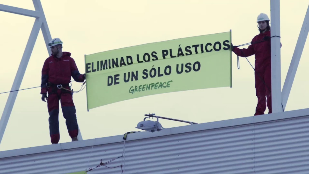Greenpeace da un paso más en la lucha contra el plástico