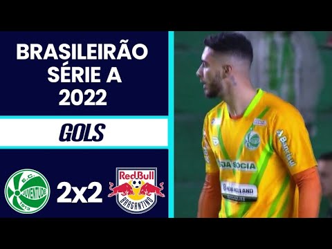Gols | Juventude 2x2 Bragantino | Série A 2022 - 1ª Rodada - Premiere