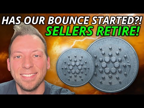 CARDANO ADA - HAS OUR BOUNCE STARTED?!! SELLERS HAVE RETIRED!