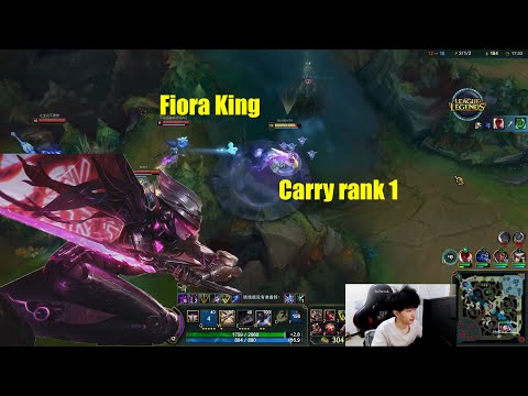 14 Fiora vs Zac 1100 LP Carry rank 1 CN