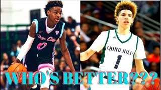 Bronny James Vs. Lamelo Ball!  Who's BETTER?!? Who Had the Bigger Summer??