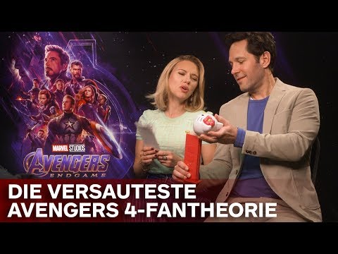 Wie Ant-Man Thanos besiegen könnte | Scarlett Johansson & Paul Rudd Interview Avengers 4: Endgame