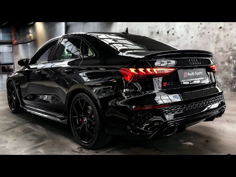 2023 Audi RS3 Sedan (400hp) - Interior and Exterior Details