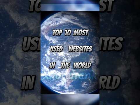 Top 10 Most Used Websites in the World 🌍 | #shorts