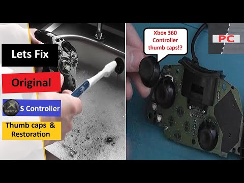 Original Xbox S Controller Restoration | Lets Fix