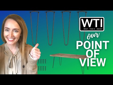 Genius Iron Furniture Hairpin Legs - WTI product video review