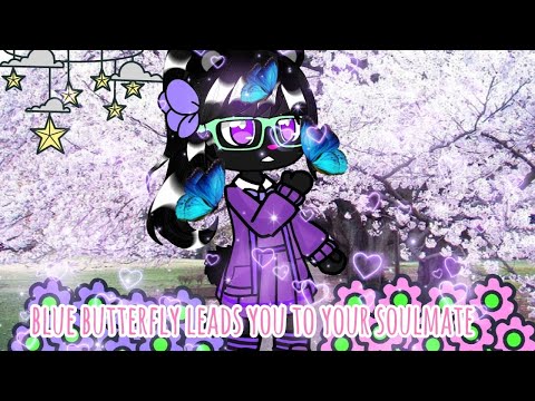 a blue butterfly leads you to your soulmate//mimi X girrafy//inspired