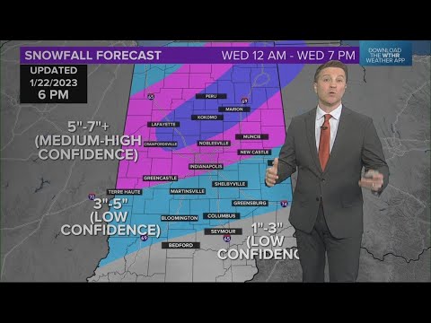 Live Doppler 13 Forecast | 6 p.m. Update | January 22, 2023