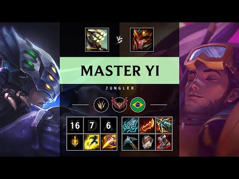 Master Yi Jungle vs Jarvan IV: Triple Kill, Legendary - BR Grandmaster Patch 14.24