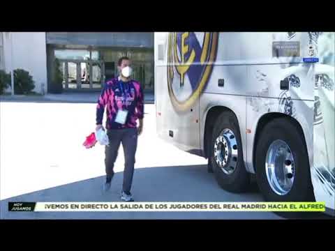 Matchday scenes before the match of Real Madrid vs Elche (2021.03.13)