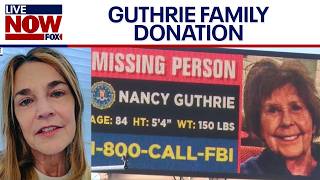 Guthrie family donates $500k to National Center for Missing & Exploite