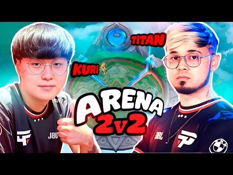 TITAN E KURI NOVA BOTLANE DA PAIN NO MODO ARENA 2V2