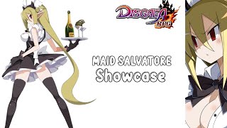 MAID SALVATORE ALL SKILL SHOWCASE: DISGAEA RPG JP