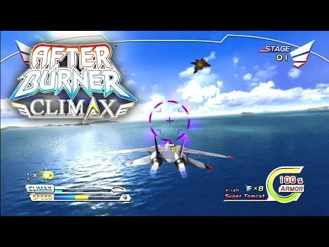 After Burner Climax - All routes, HD, 60fps (PS3)