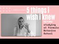 5 things I wish I knew before studying at Formula Botanica school #formulabotanica