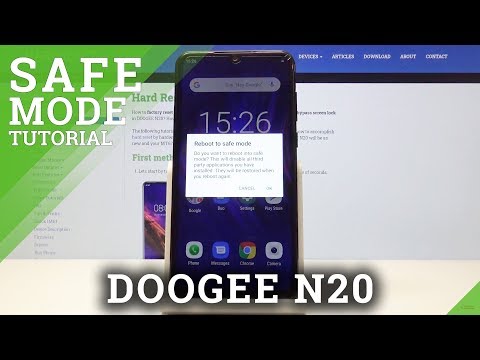 Safe Mode in DOOGEE N20 - Diagnose Apps Problem / Enter & Quit Safe Mode