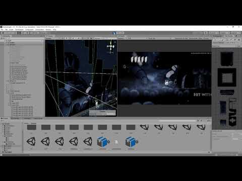 Recreating Hollow Knight's first scene in Unity (no audio)