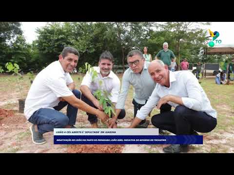 Lixão a céu aberta é 'sepultado' em Juarina
