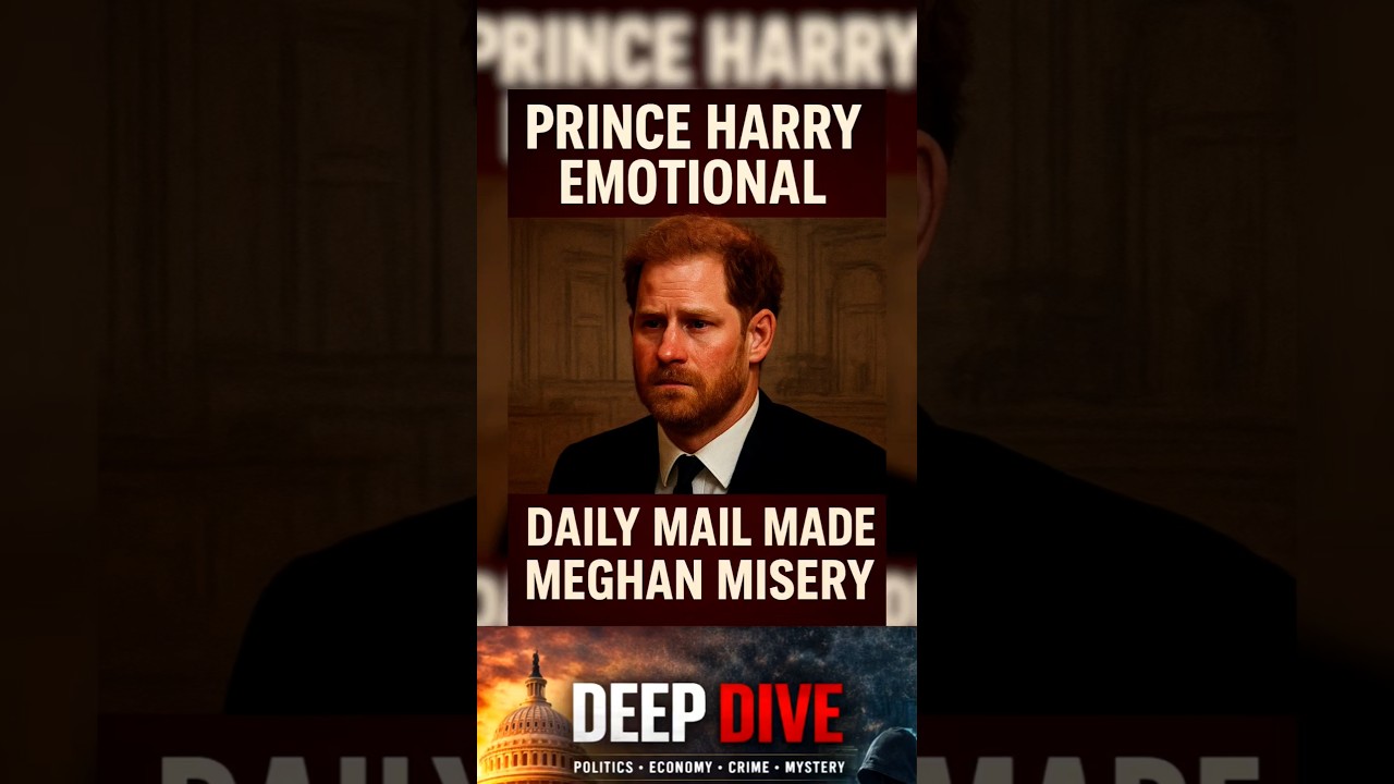 Prince Harry Emotional in Court | Daily Mail Made Meghan’s Life “Misery"