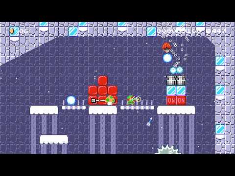 Super Mario Maker 2 Level Showcase: Ice Cavern