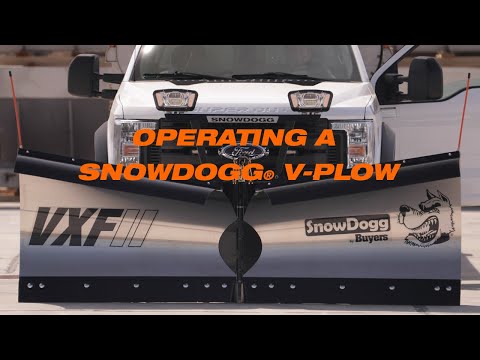 SnowDogg Tech Support: Operating A SnowDogg® V-Plow