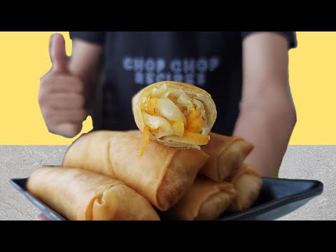 Our Secret to Super Crispy Chinese Spring Roll
