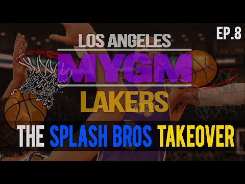 NBA 2K15 My GM Mode Ep.8 - Los Angeles Lakers | The Splash Bros TAKEOVER! | PS4