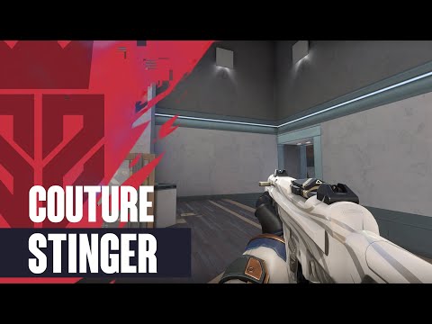 Couture Stinger Skin Showcase [4K] - Valorant Battlepass Skins